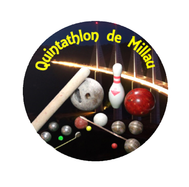 Logo du quintathlon de Millau Aveyron Occitanie