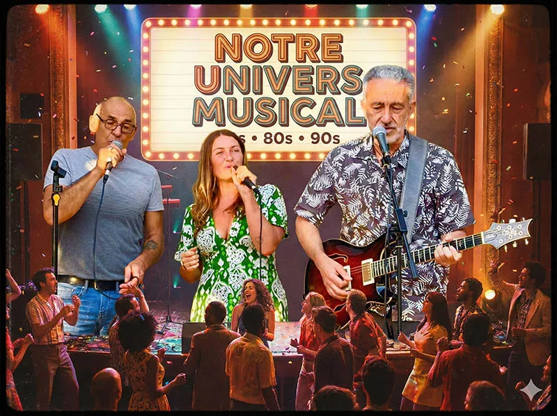 TrioMio groupe de musique en concert à Millau