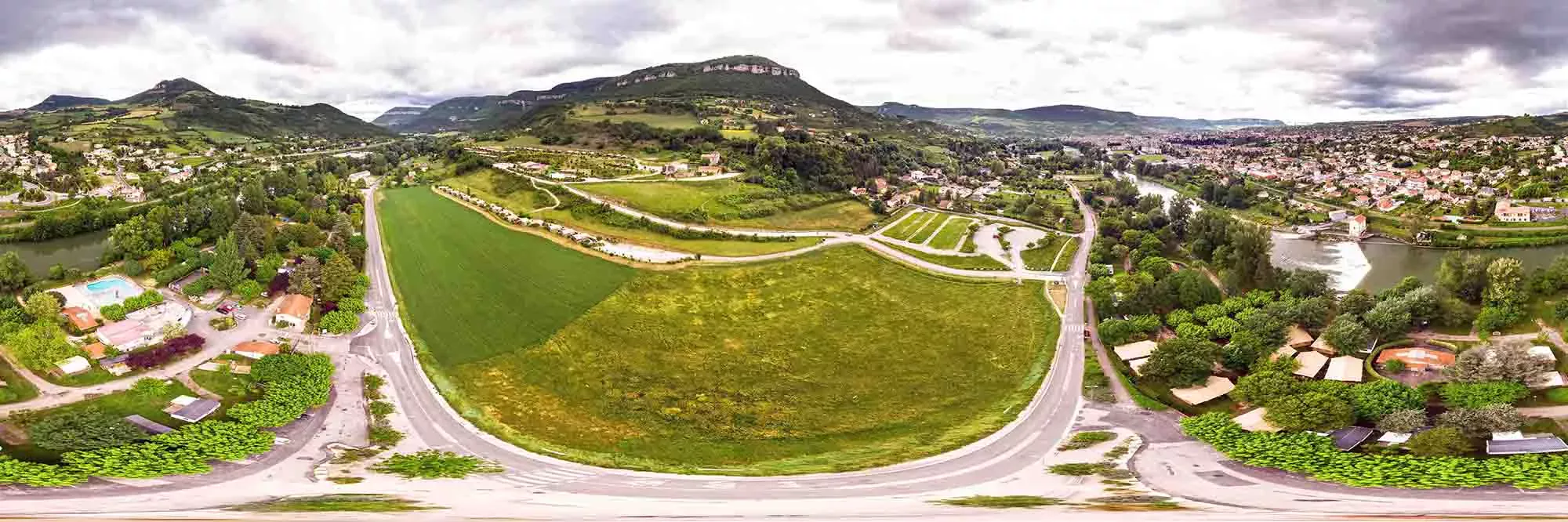 Millau plage un endroit incontournable l'été.