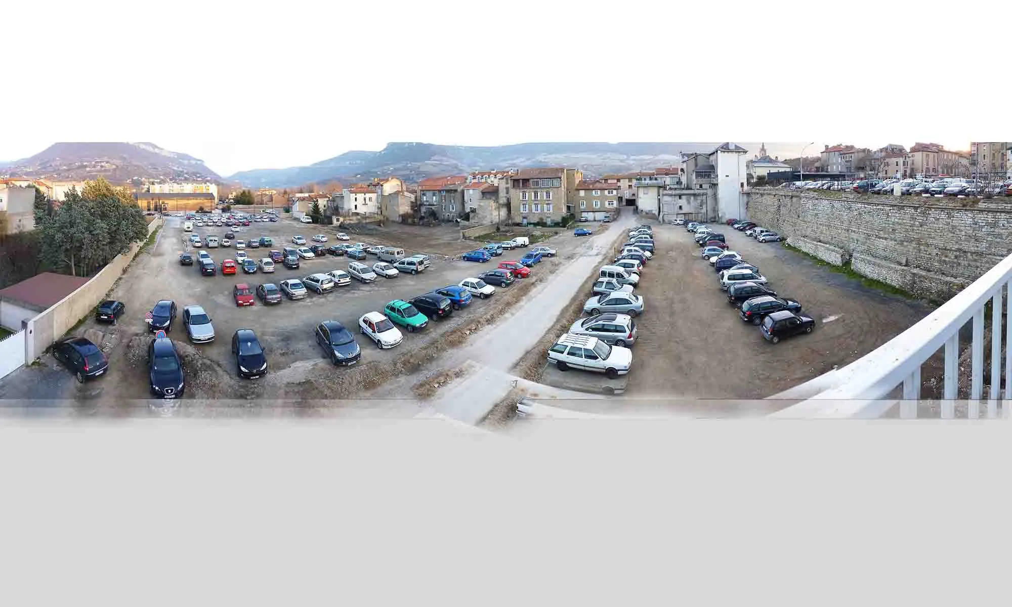 Parking de la Capelle en 2010